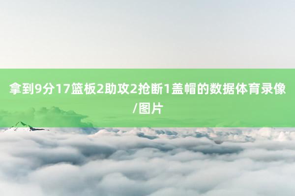 拿到9分17篮板2助攻2抢断1盖帽的数据体育录像/图片