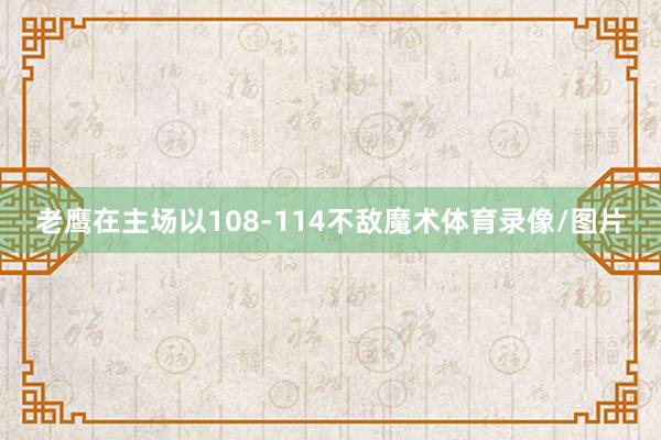 老鹰在主场以108-114不敌魔术体育录像/图片