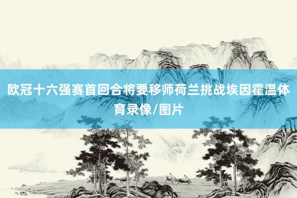 欧冠十六强赛首回合将要移师荷兰挑战埃因霍温体育录像/图片