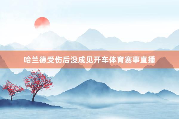 哈兰德受伤后没成见开车体育赛事直播