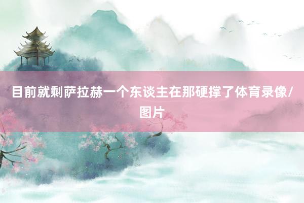 目前就剩萨拉赫一个东谈主在那硬撑了体育录像/图片