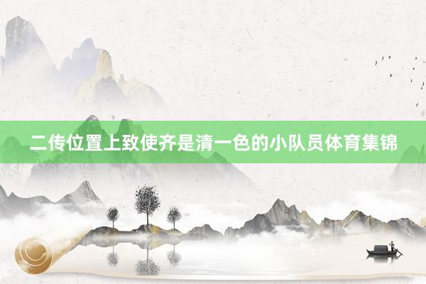 二传位置上致使齐是清一色的小队员体育集锦